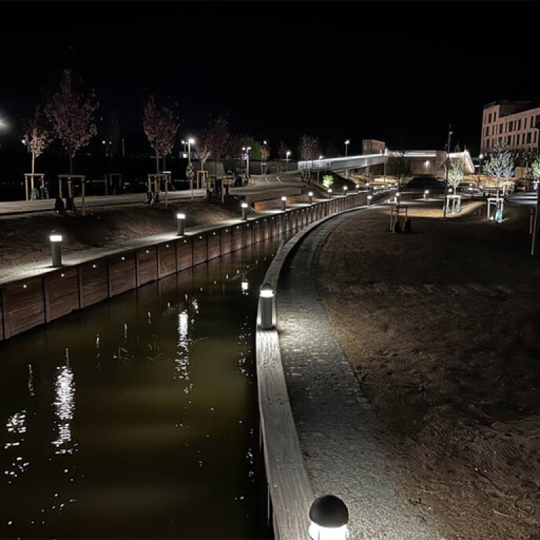 EDF in Denmark: artistic public lighting