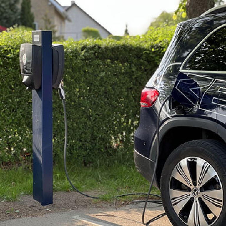 EDF Danmark electric vehicle charging station