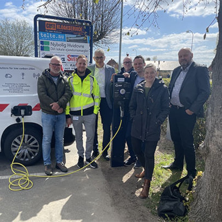 EV charging: EDF working with the municipality of Egedal